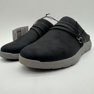 J Sport Gina Black Slip On Comfort Clogs Women's Size 9 New Box
